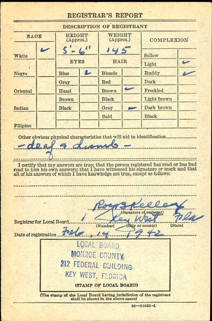 Ralph Eugene Knowles – Exploring Florida History